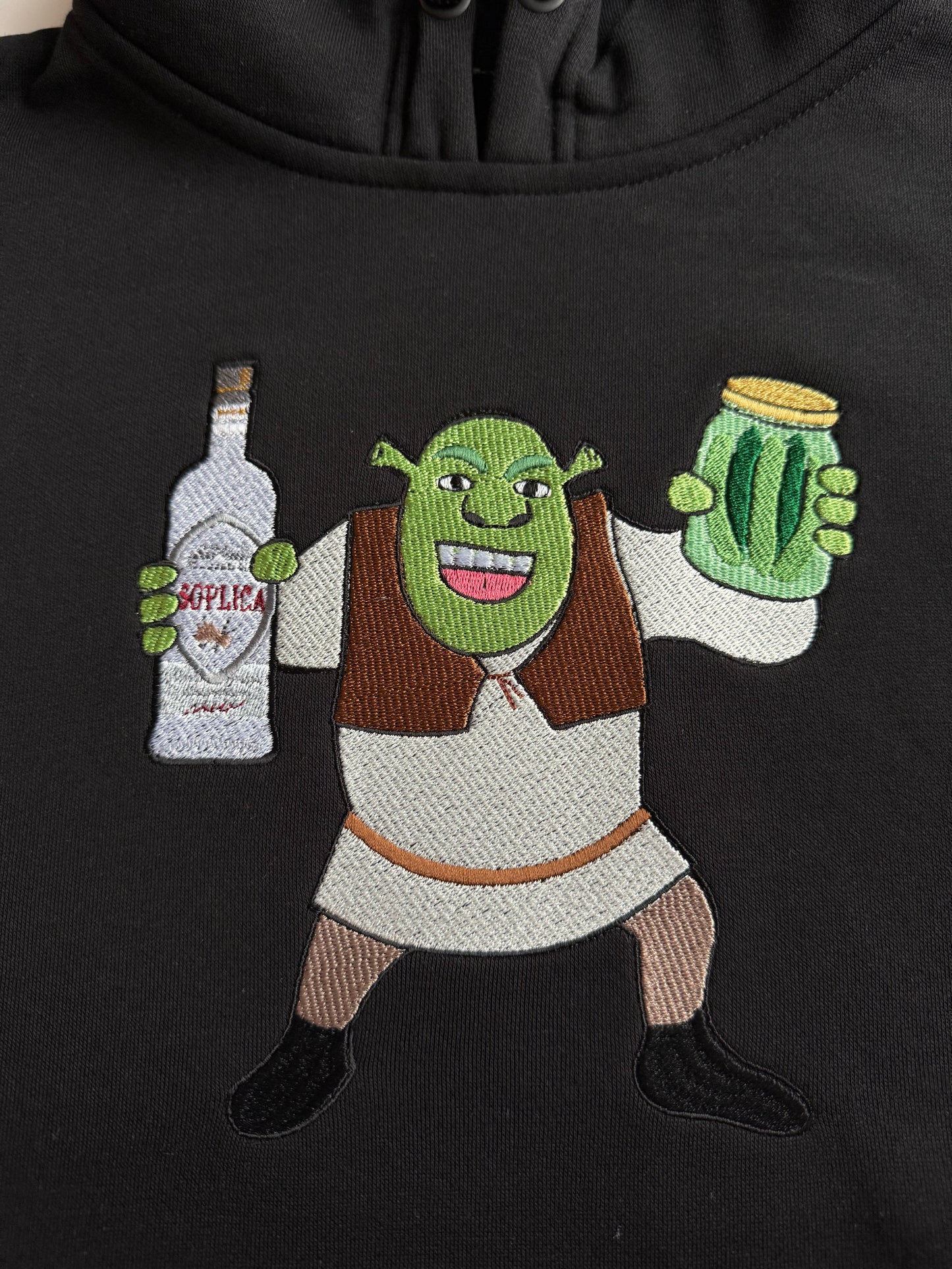 Personalizowana bluza z kapturem z haftem z twojego zdjęcia