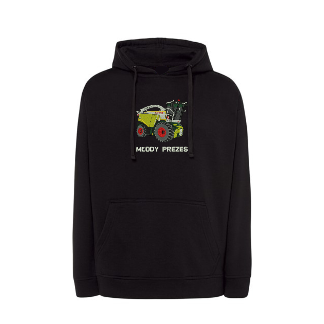 Personalizowana bluza z kapturem z napisem i haftem z twojego zdjęcia
