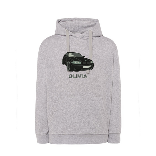 Personalizowana bluza z kapturem z napisem i haftem z twojego zdjęcia