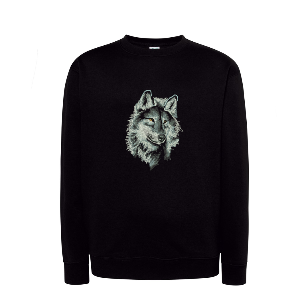 Personalizowana bluza bez kaptura z haftem z twojego zdjęcia