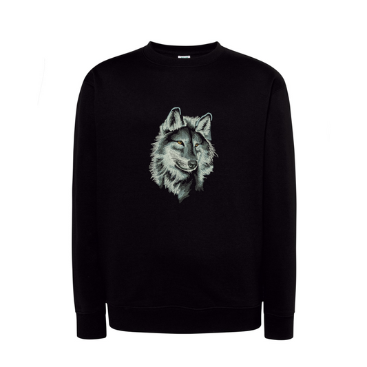 Personalizowana bluza bez kaptura z haftem z twojego zdjęcia