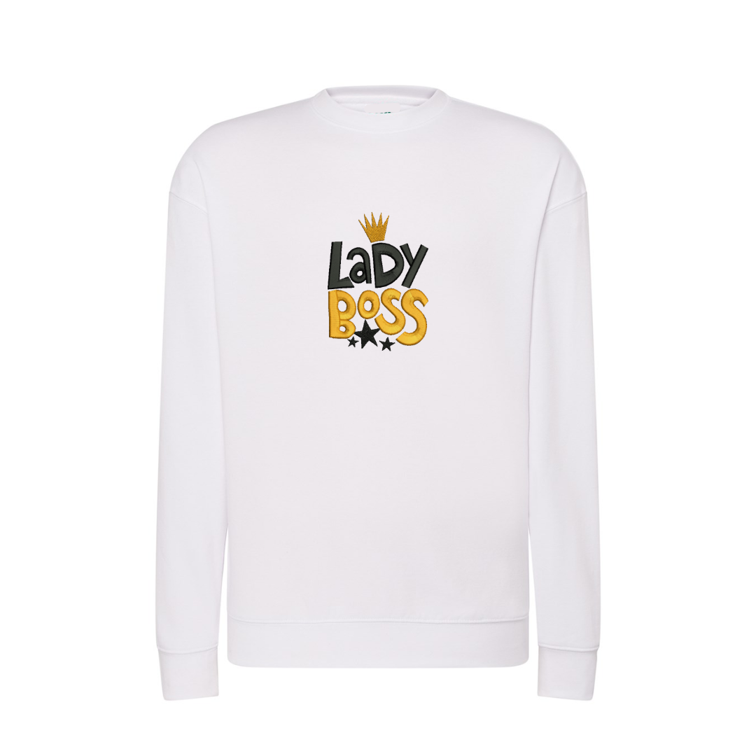 Personalizowana bluza bez kaptura z haftem z twojego zdjęcia