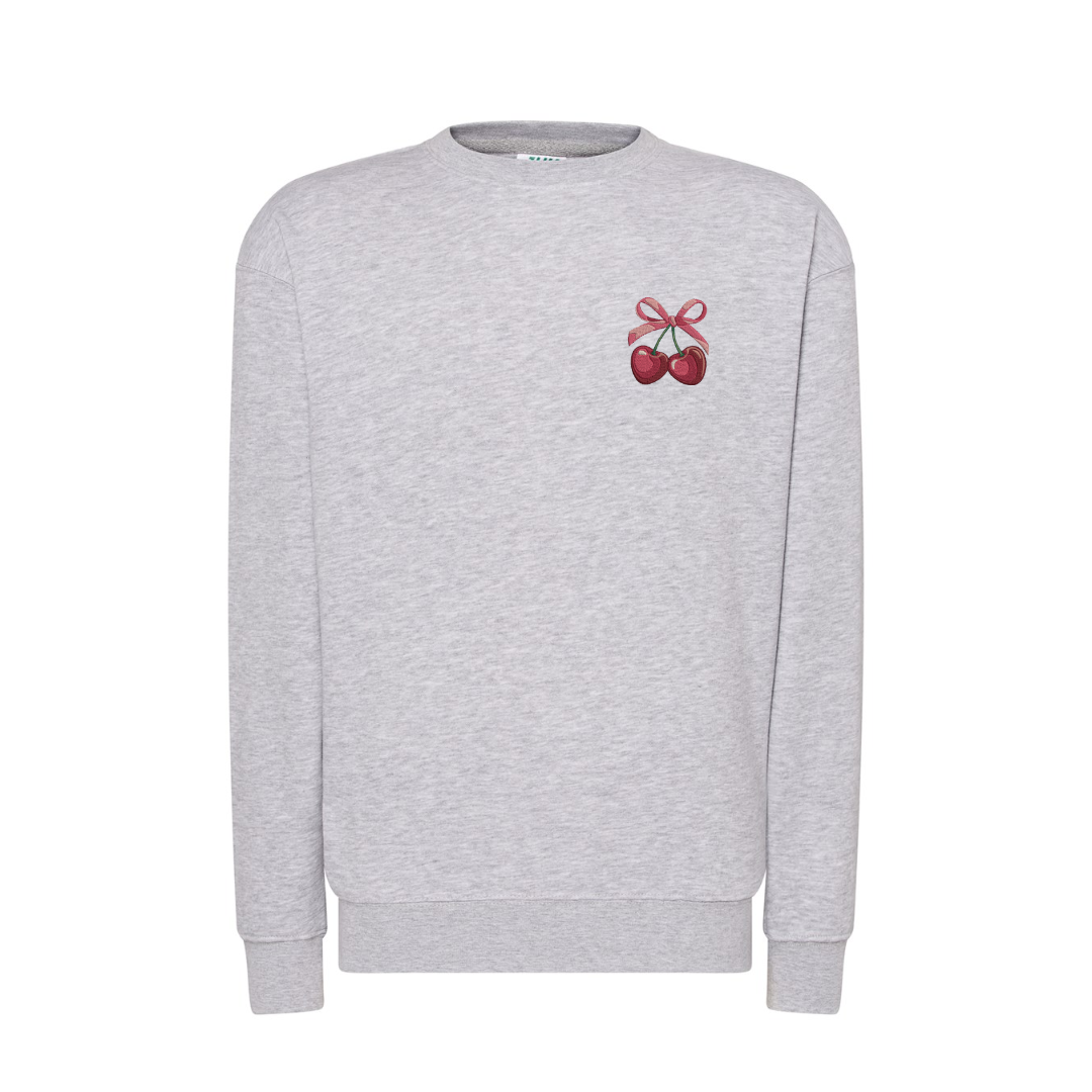 Personalizowana bluza bez kaptura z haftem z twojego zdjęcia