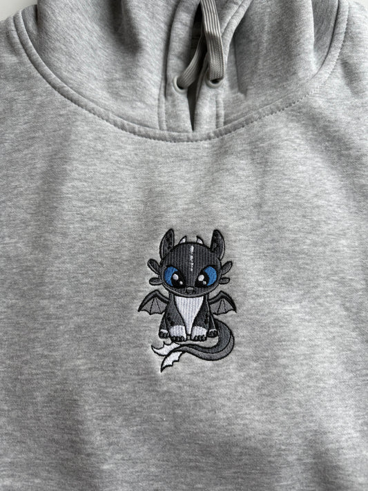 Bluza z haftem Nocnej Furii