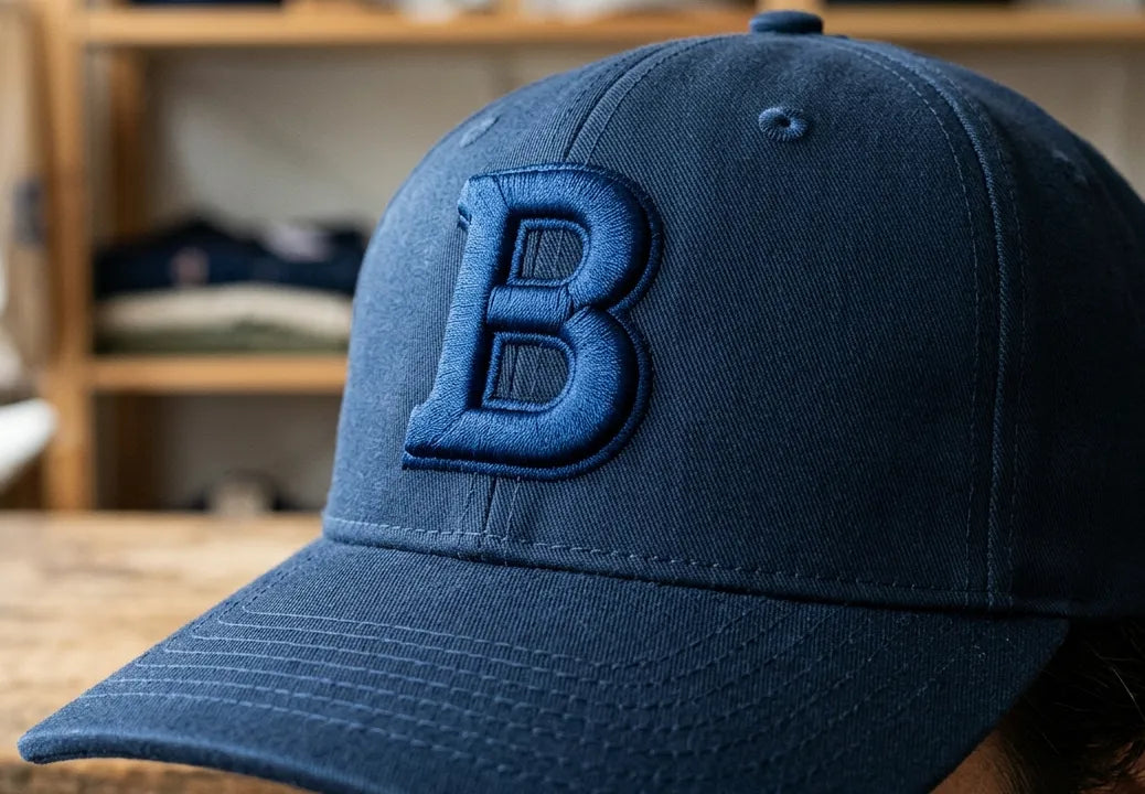 haft 3D wypukły puff embroidery na czapce z daszkiem - CustomClothes.pl Bielsko-Biała