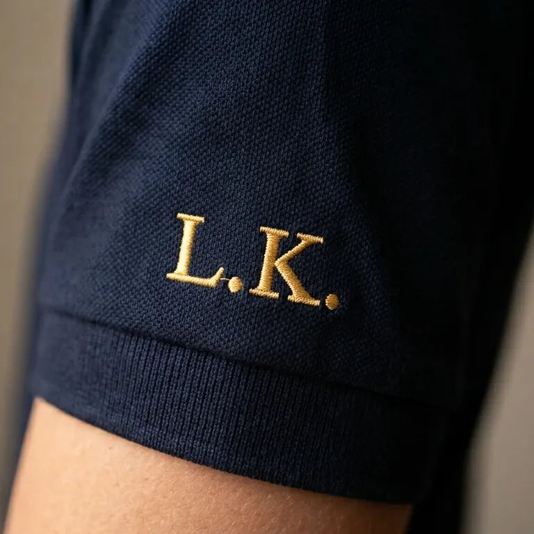 haft inicjałów monogram na koszulce polo od 1 sztuki - CustomClothes.pl Bielsko-Biała
