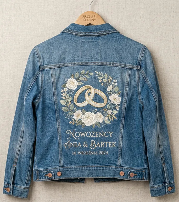 haft na kurtce jeansowej personalizacja od 1 sztuki - CustomClothes.pl Bielsko-Biała