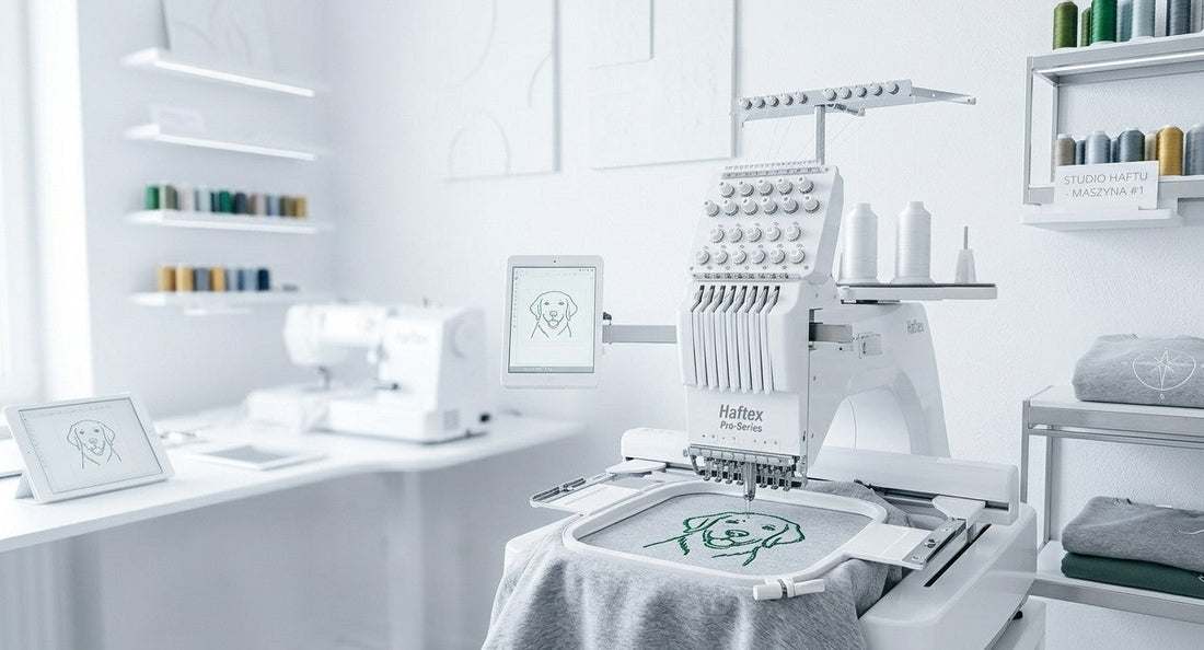 Bluza z haftem portretowym psa ze zdjęcia – personalizowany haft komputerowy CustomClothes.pl