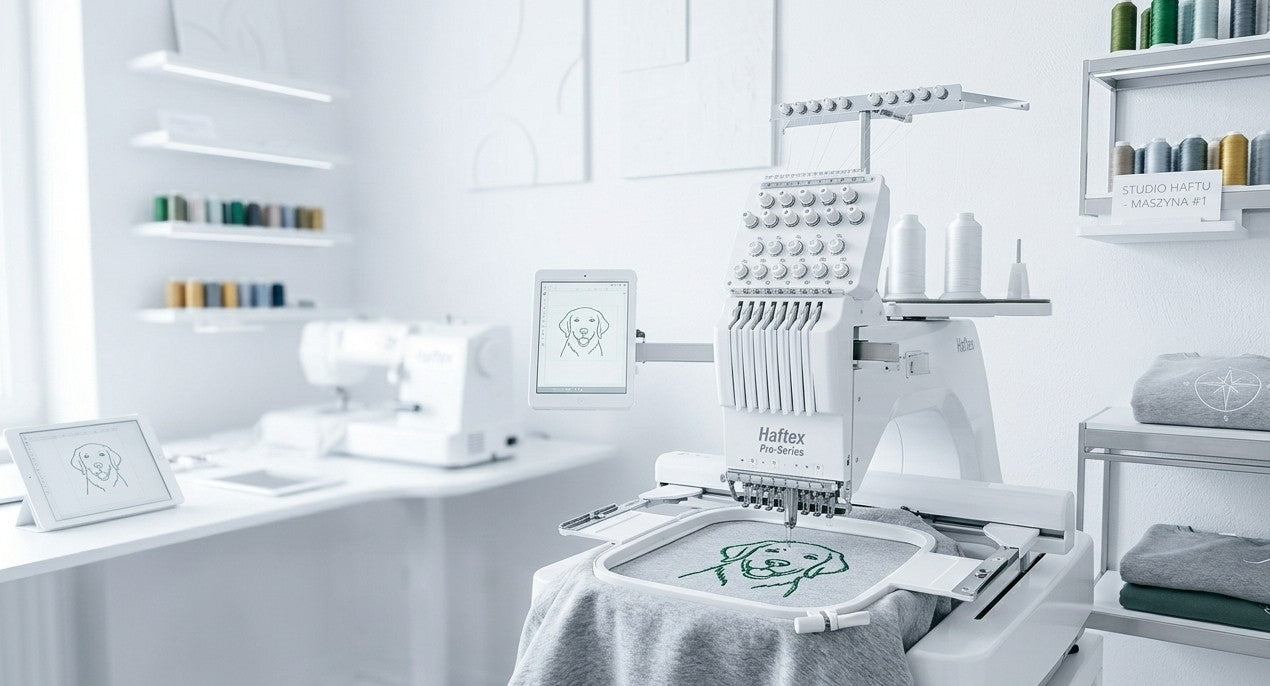 Bluza z haftem portretowym psa ze zdjęcia – personalizowany haft komputerowy CustomClothes.pl