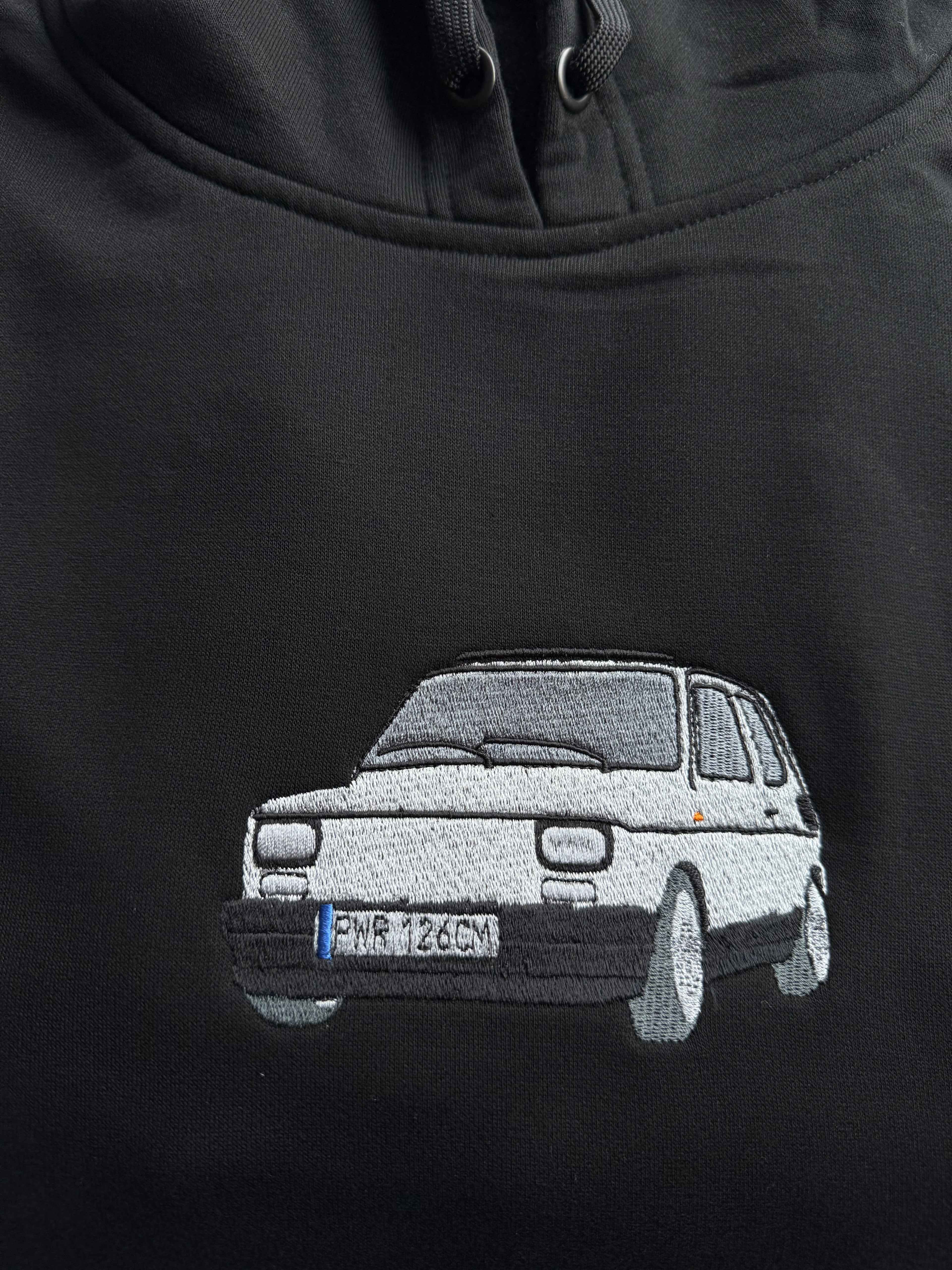 Bluza z haftem Fiata 126p - CustomClothes.pl
