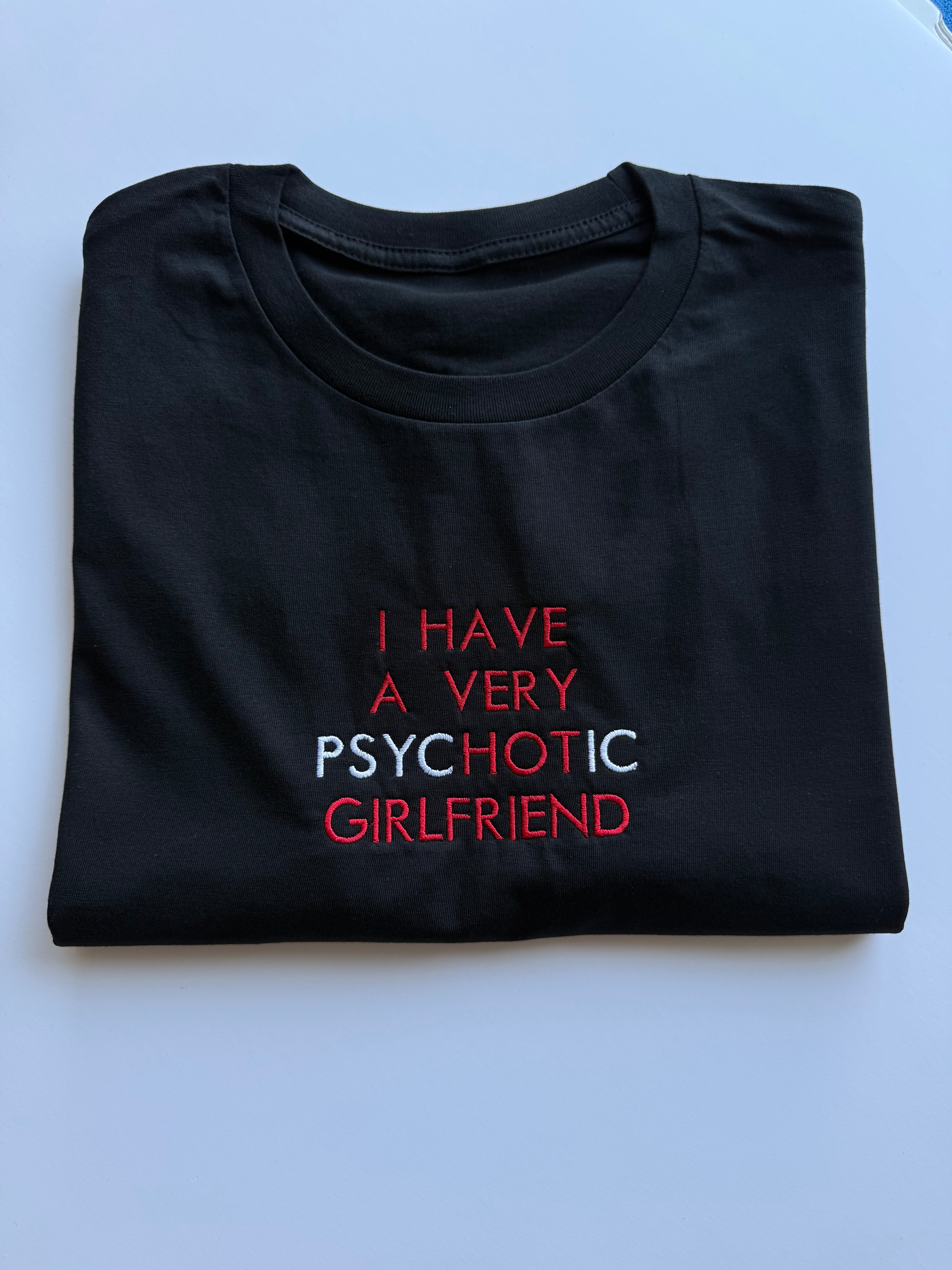 Koszulka z haftem psycHOTic - CustomClothes.pl