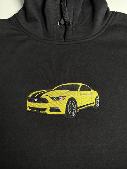 Bluza z kapturem z haftem z twojego zdjęcia