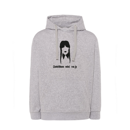 Personalizowana bluza z kapturem z napisem i haftem z twojego zdjęcia