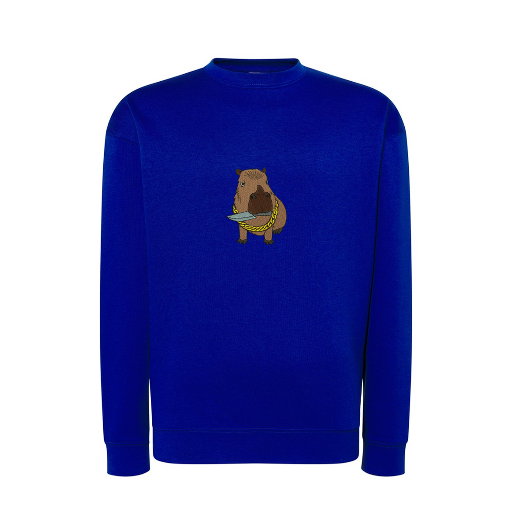 Personalizowana bluza bez kaptura z haftem z twojego zdjęcia - CustomClothes.pl