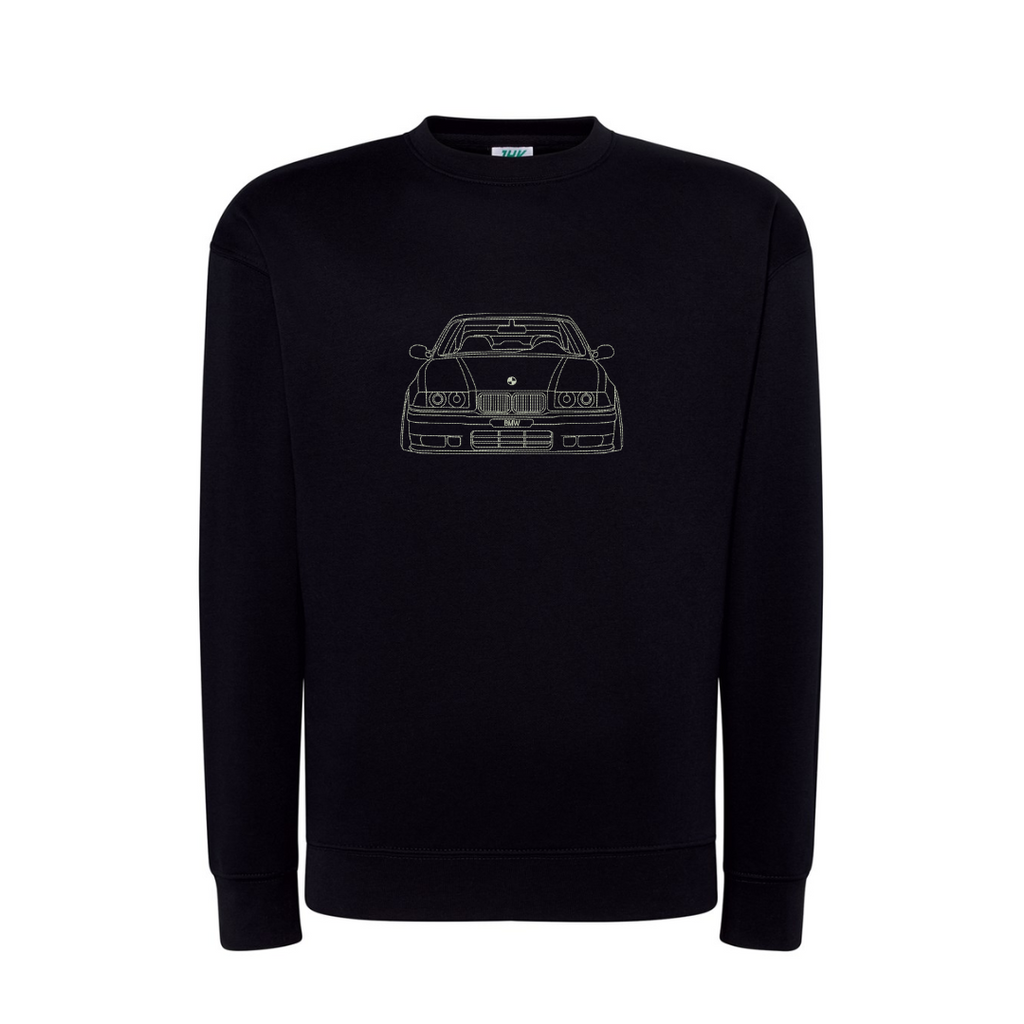 Personalizowana bluza bez kaptura z haftem z twojego zdjęcia - CustomClothes.pl