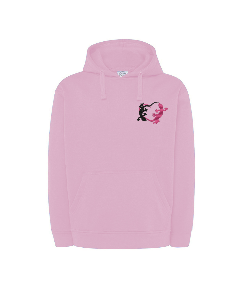 Bluza z haftem jaszczurek dla par