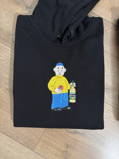 Bluza z haftem Sąsiada z butelką