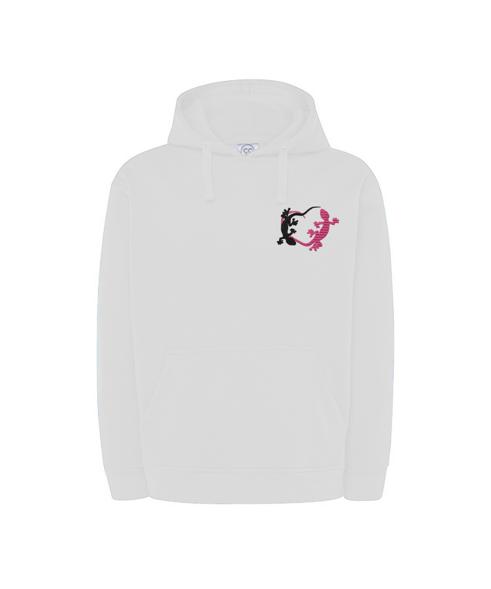 Bluza z haftem jaszczurek dla par