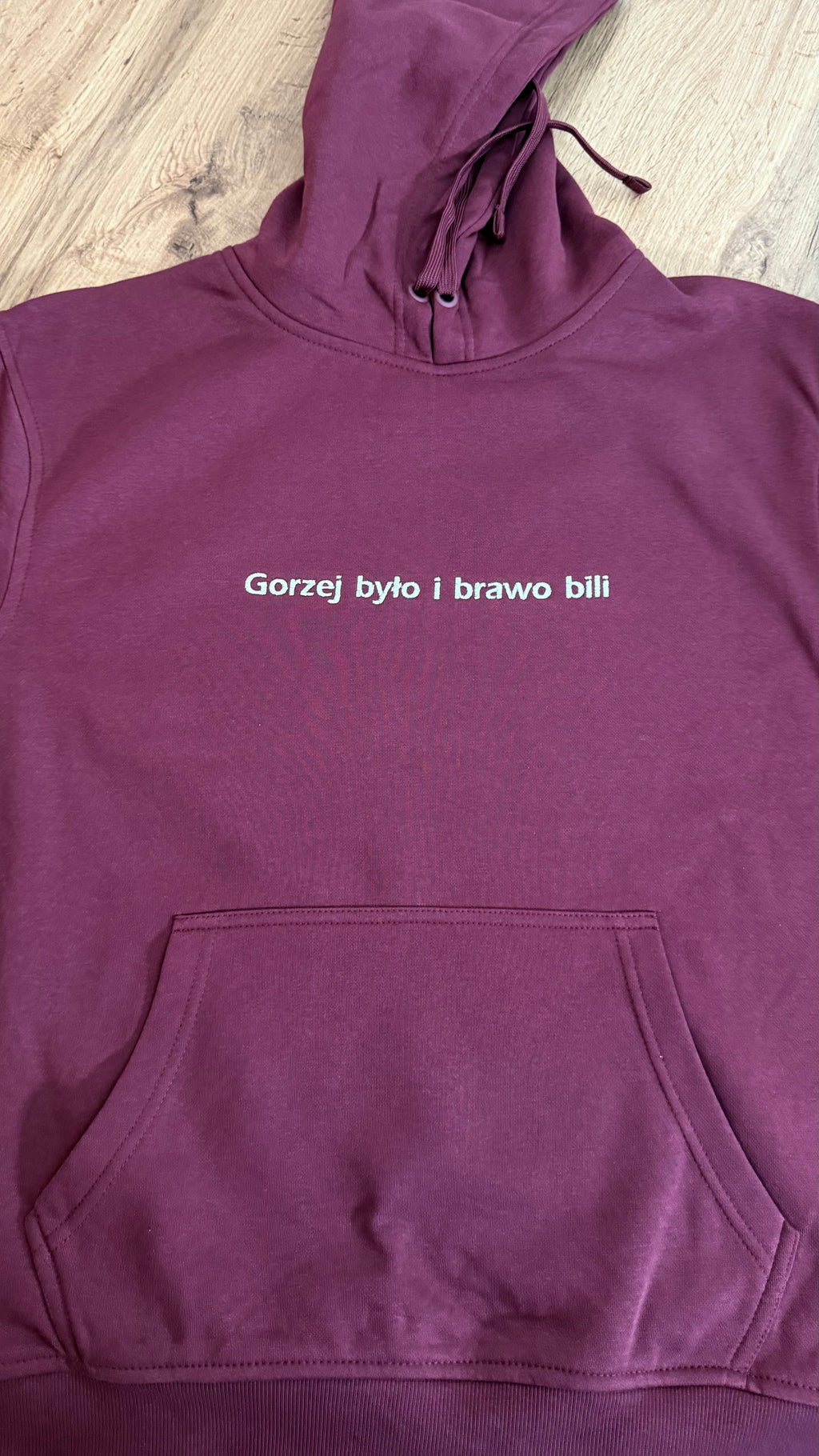 Bluza z haftem Gorzej Było i Brawo Bili - CustomClothes.pl