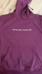 Bluza z haftem Gorzej Było i Brawo Bili - CustomClothes.pl