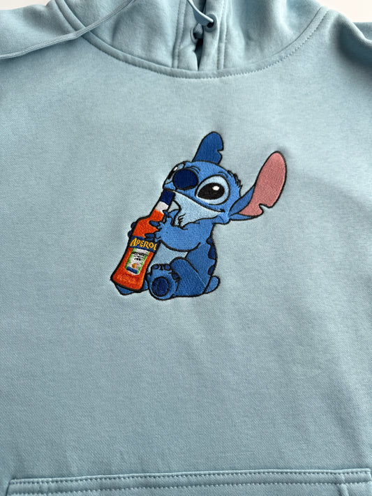 Bluza z haftem Stitcha z Aperolem