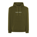 Personalizowana bluza z kapturem z małym własnym napisem - CustomClothes.pl