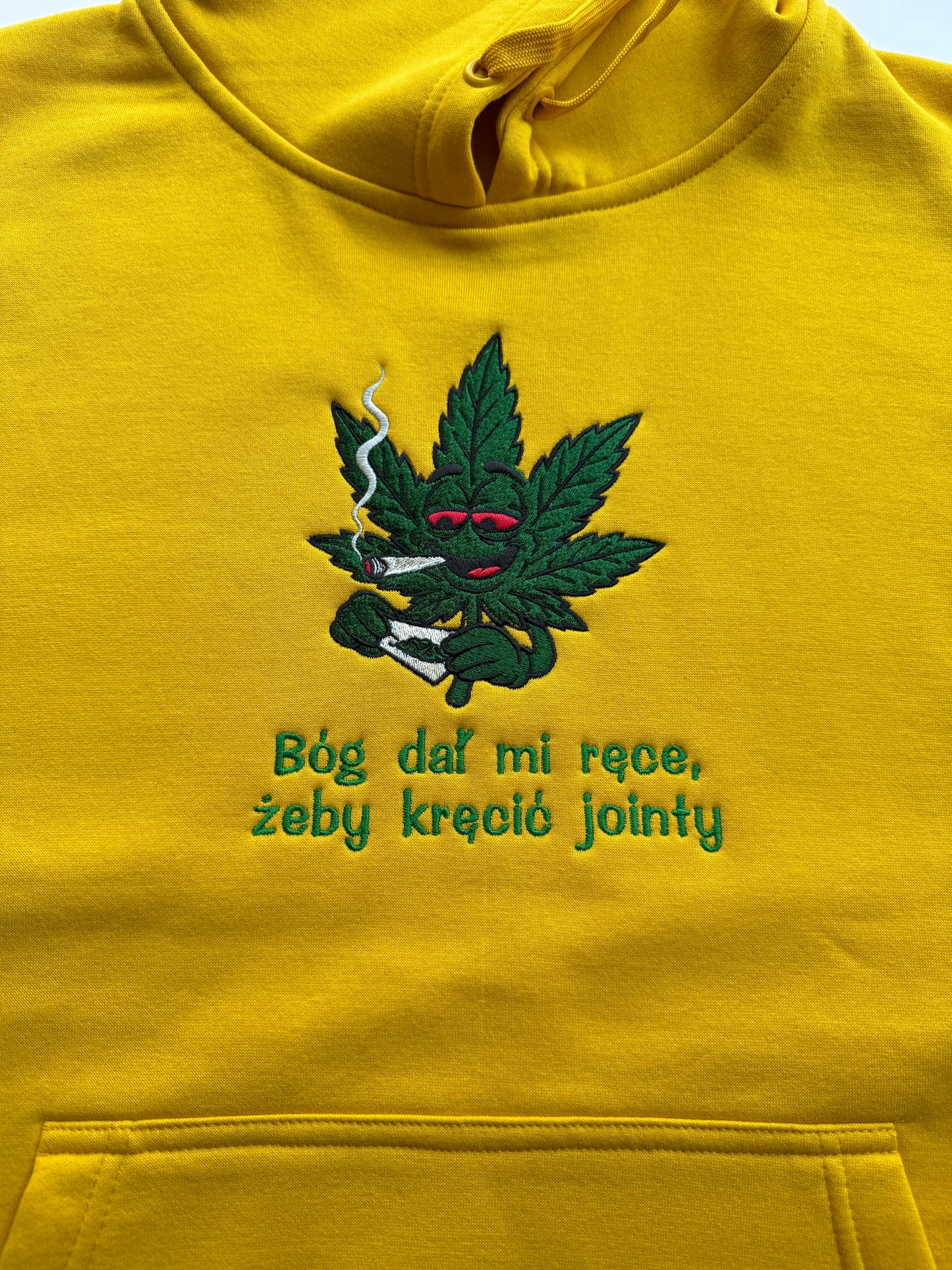 Bluza z haftem Liścia