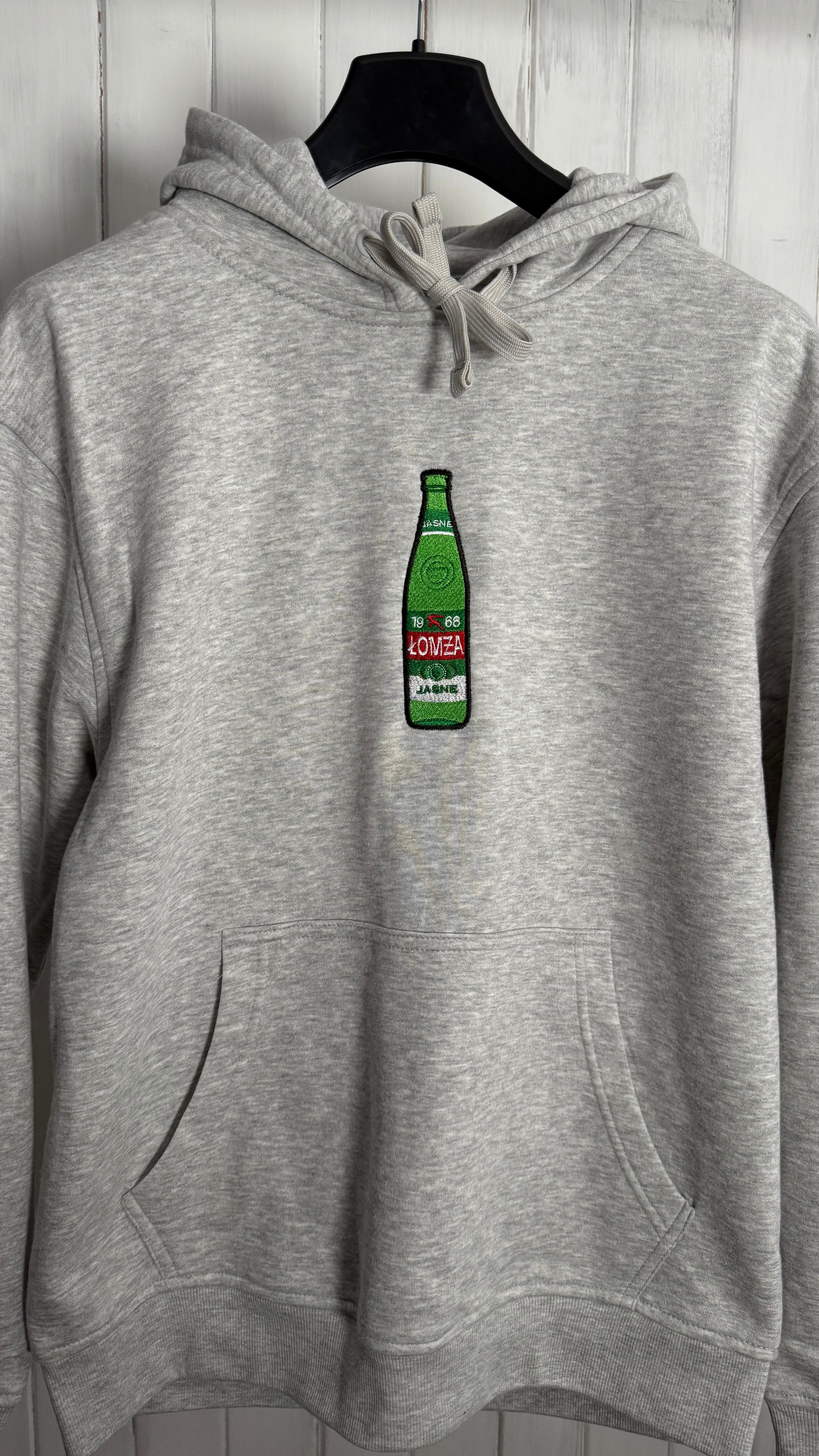 Bluza z haftem Butelki Łomży - CustomClothes.pl