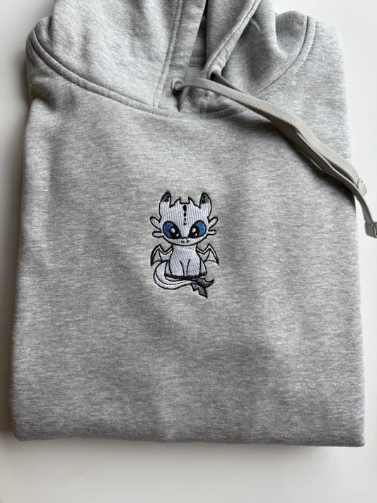 Bluza z haftem Białej Furii