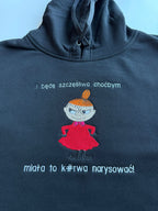 Personalizowana bluza z kapturem z napisem i haftem z twojego zdjęcia - CustomClothes.pl