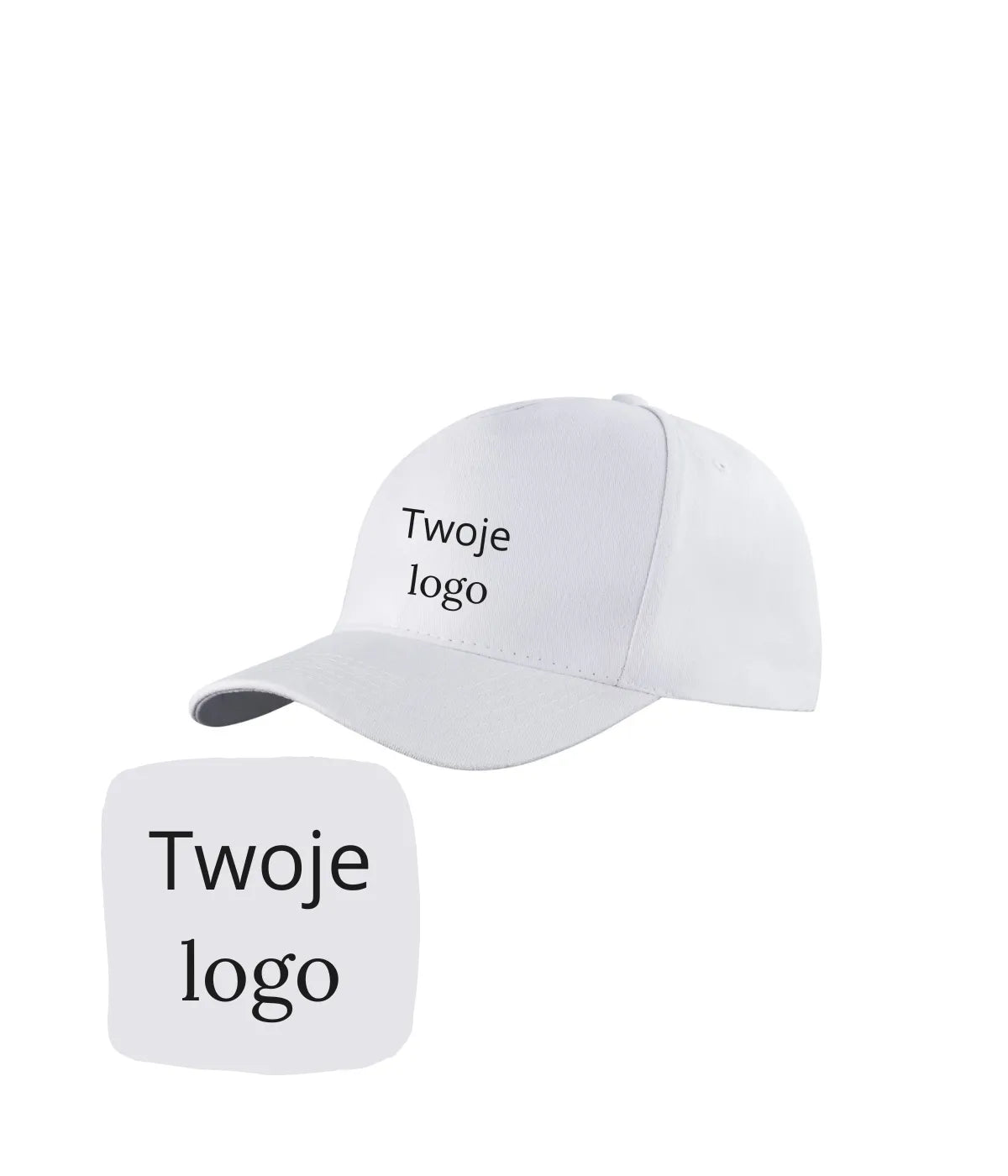 Personalizowana czapka z daszkiem z haftem logo