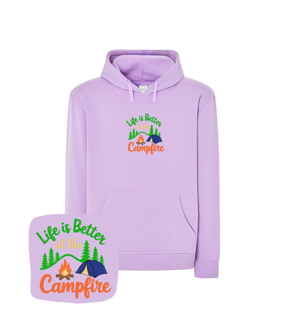 Bluza z haftem Campfire – bluza campfire pomysł na prezent który nie trafi do szafy