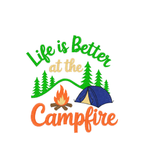 Bluza z haftem Campfire – bluza campfire prezent z haftem, pamiątka na lata