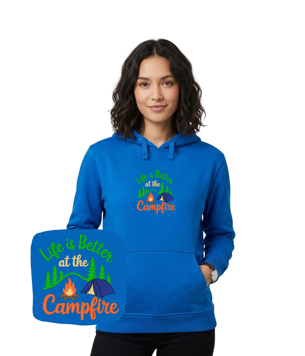 Bluza z haftem Campfire – bluza campfire męska, męski fason