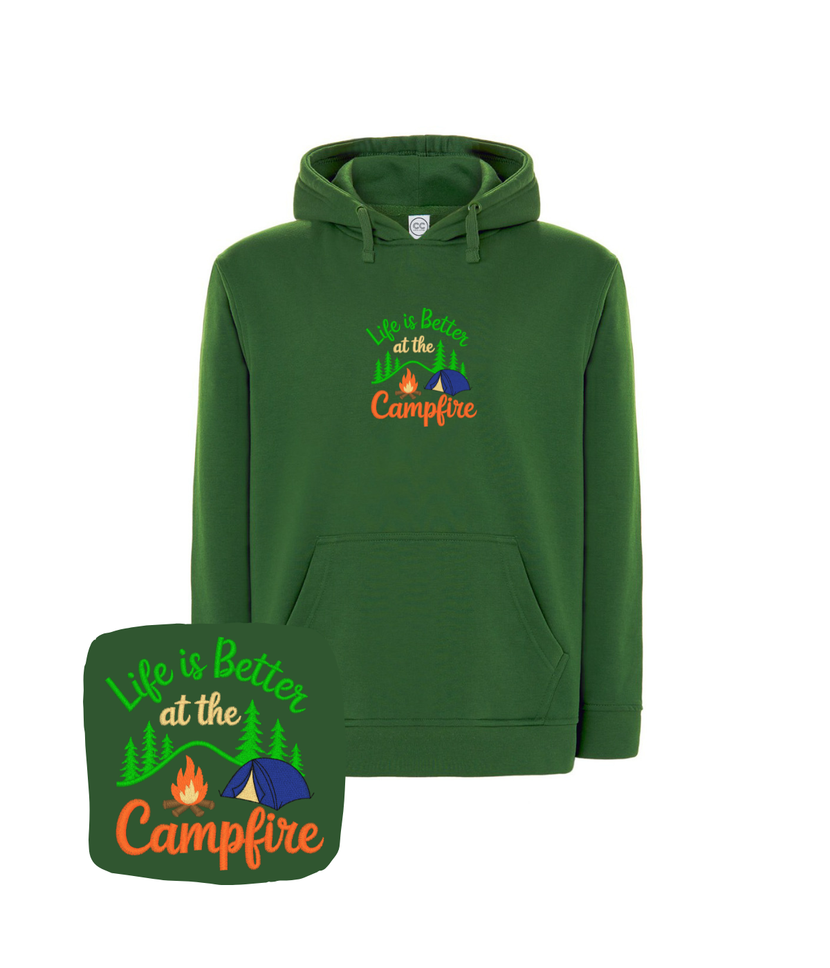 Bluza z haftem Campfire – bluza campfire dla fanów, kolekcjonerska edycja