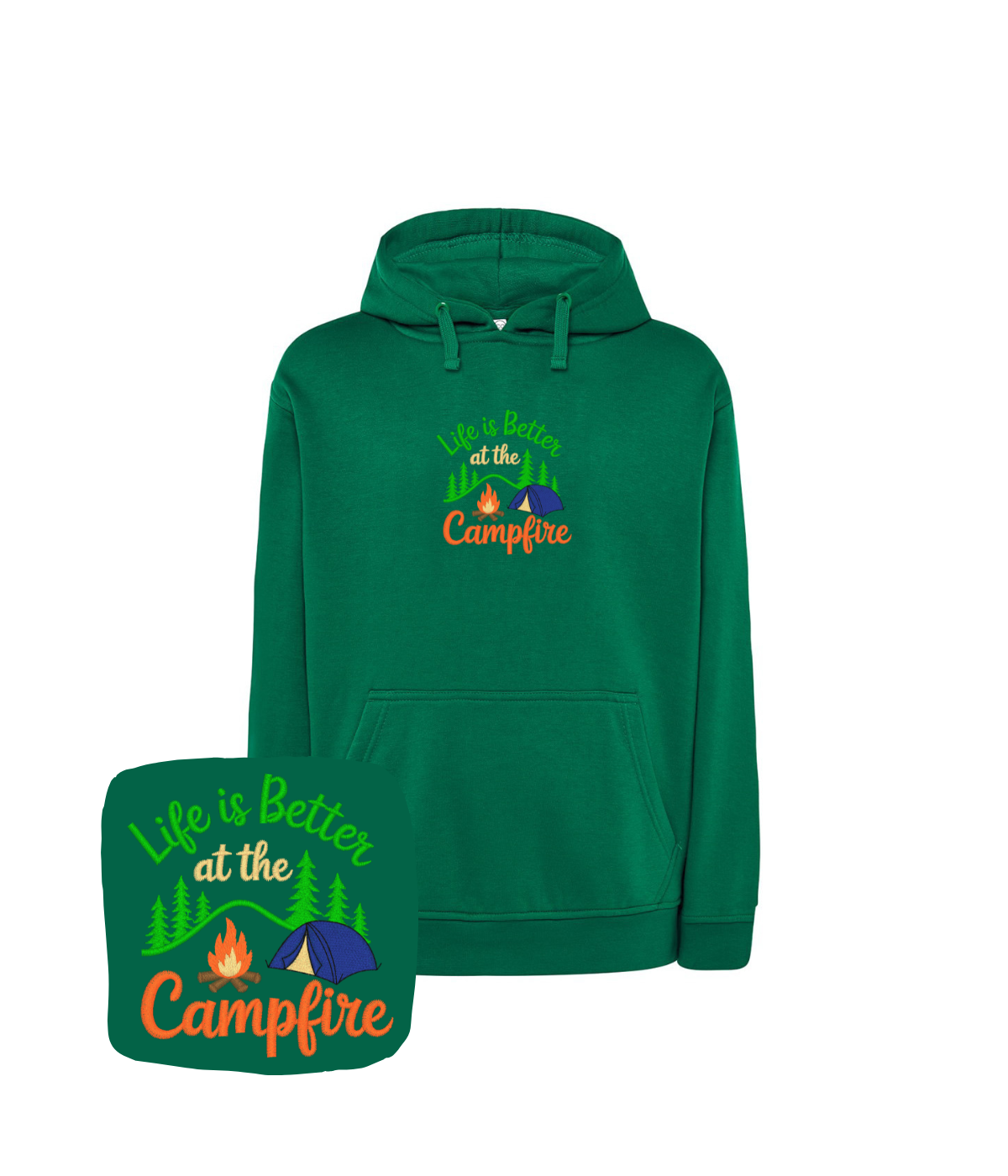 Bluza z haftem Campfire – bluza campfire polska marka, krajowa produkcja