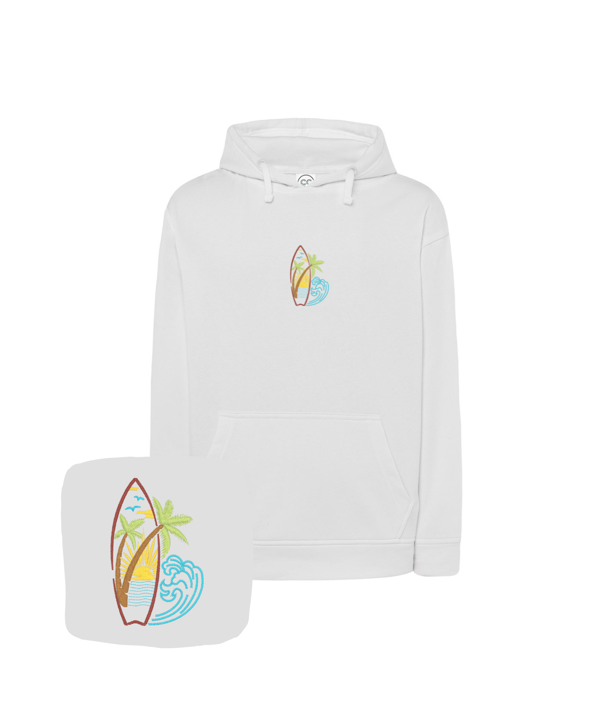 Bluza z haftem surfingu – bluza haftowana surfing, sklep z haftem online Polska