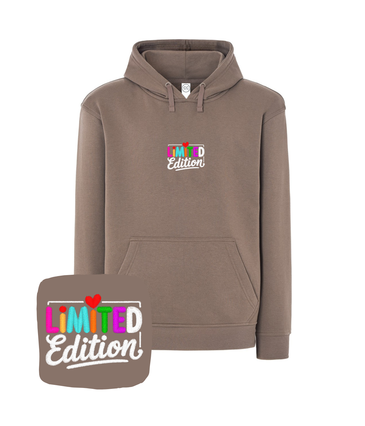 Bluza z haftem napisu Limited Edition – bluza napis limited edition własne imię lub wzór, haft na życzenie