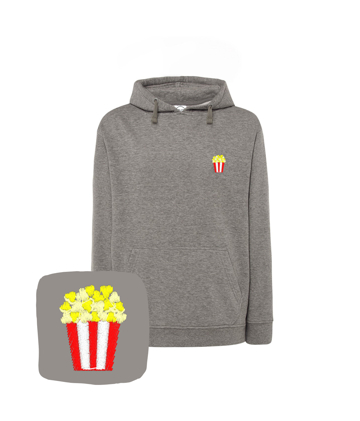 Bluza z haftem popcornu – bluza popcorn personalizowany prezent dla bliskiej osoby