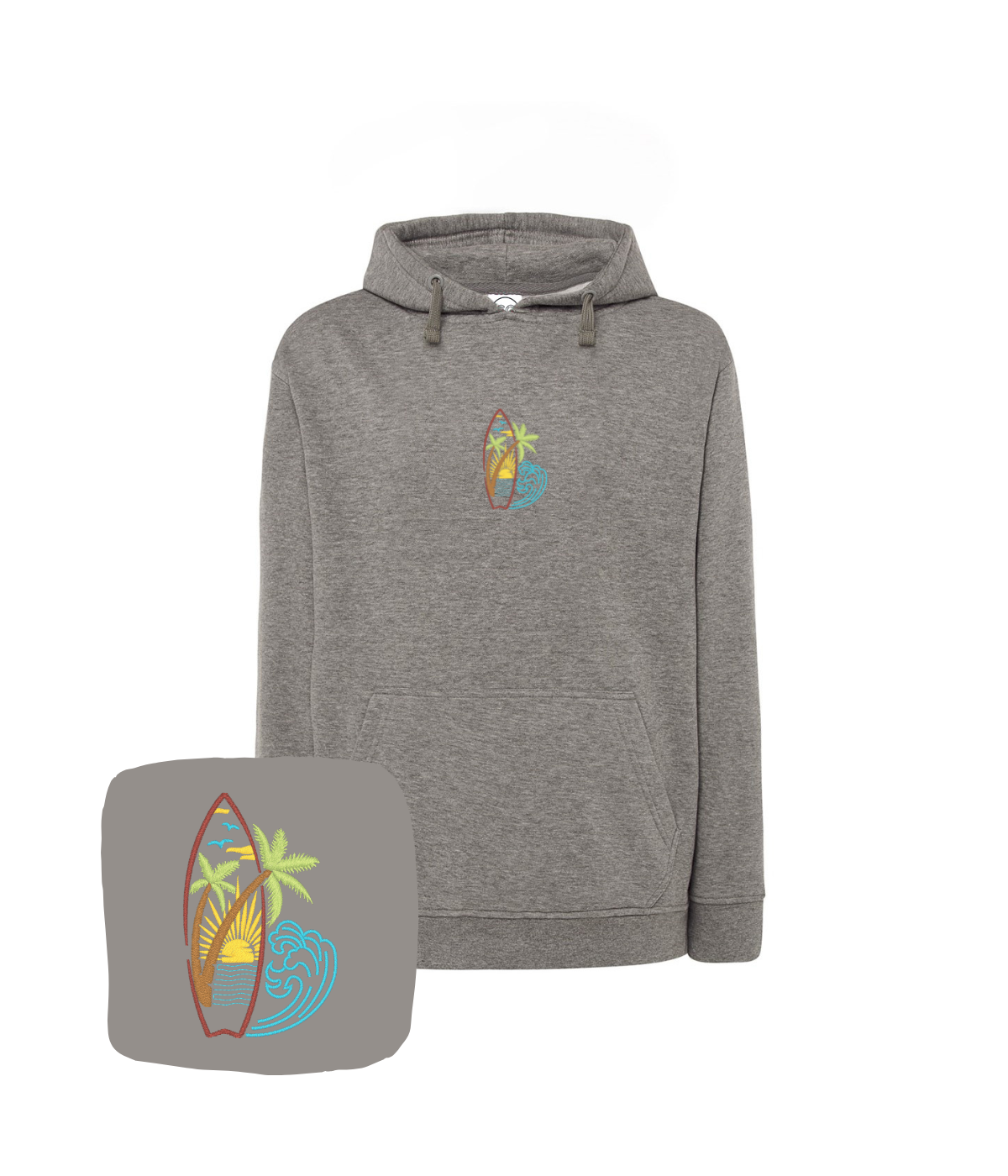 Bluza z haftem surfingu – bluza surfing klasyczny krój, sprawdzony fason