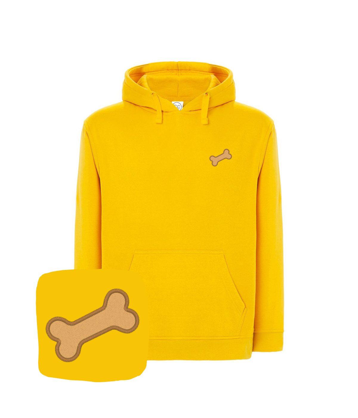 Bluza z haftem kości – bluza kość młodzieżowa, modny styl