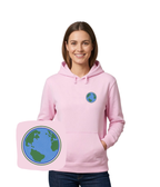 Bluza z haftem kuli ziemskiej – nowoczesna bluza kuli ziemskiej, świeży design