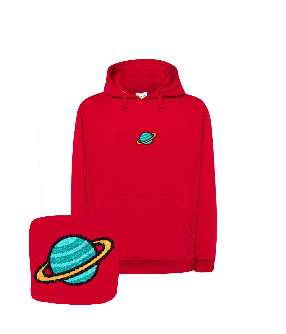 Bluza z haftem Saturna – bluza saturna wyjątkowy upominek z dedykacją