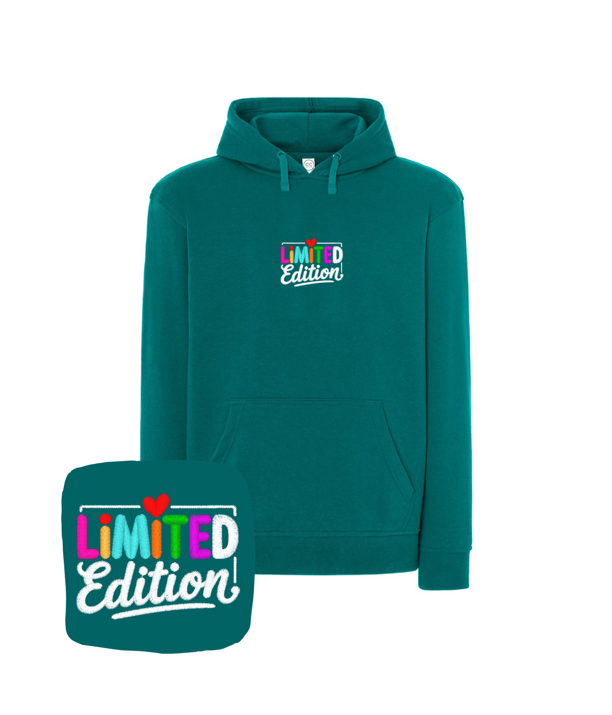 Bluza z haftem napisu Limited Edition – bluza napis limited edition dla fanów, kolekcjonerska edycja