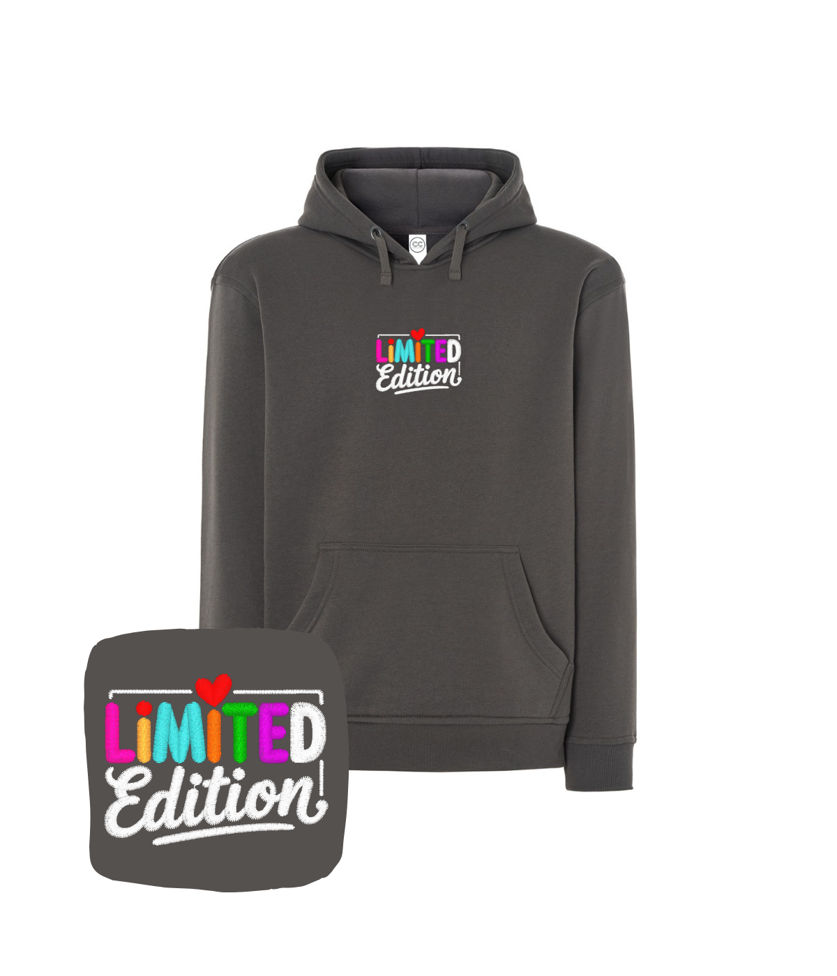 Bluza z haftem napisu Limited Edition – bluza napis limited edition wyjątkowy upominek z dedykacją