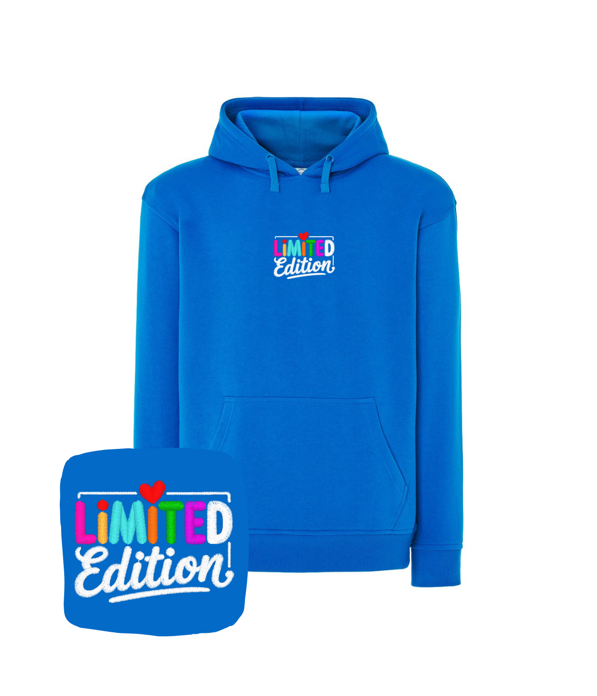 Bluza z haftem napisu Limited Edition – bluza napis limited edition, prezent dla niego