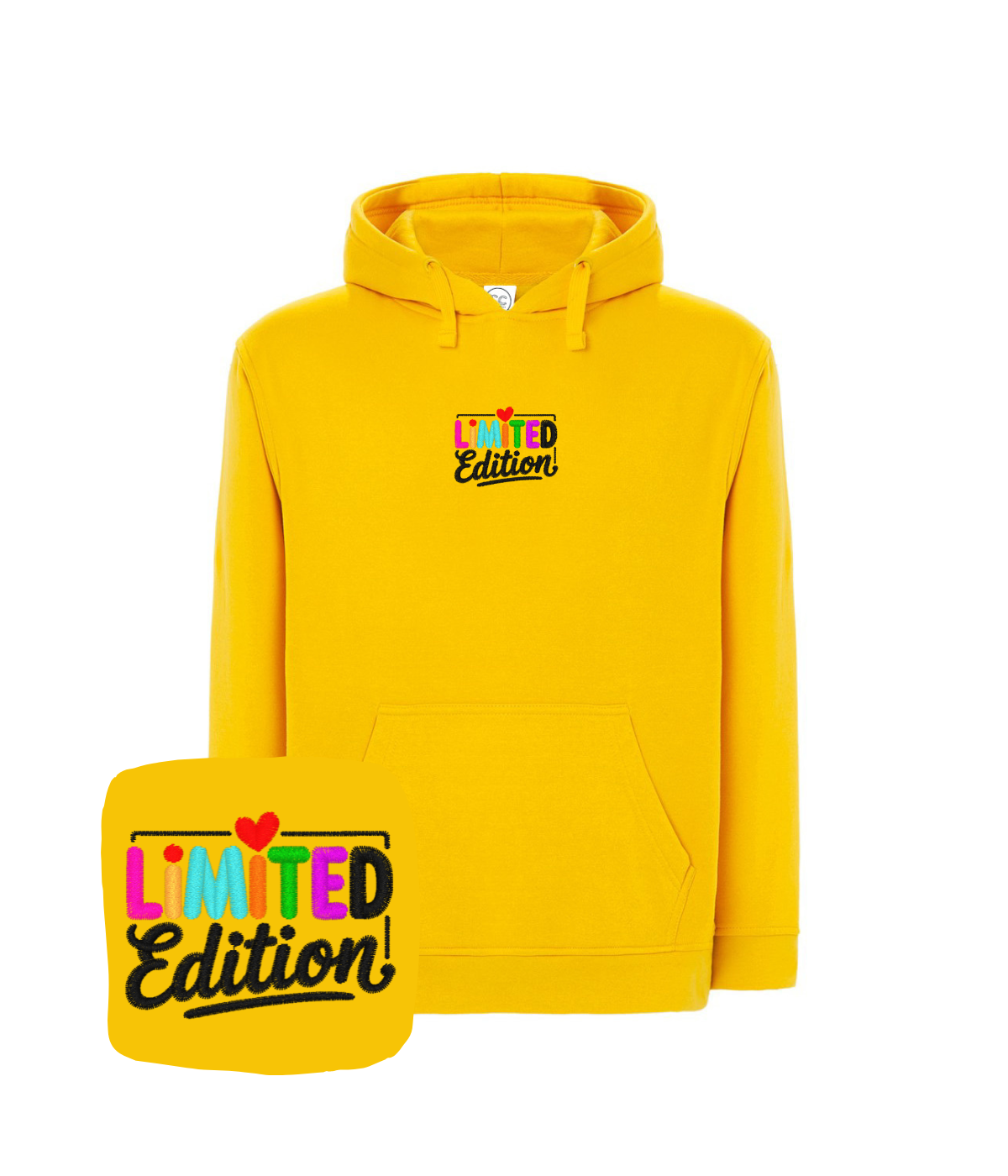 Bluza z haftem napisu Limited Edition – bluza napis limited edition indywidualna personalizacja, od 1 sztuki