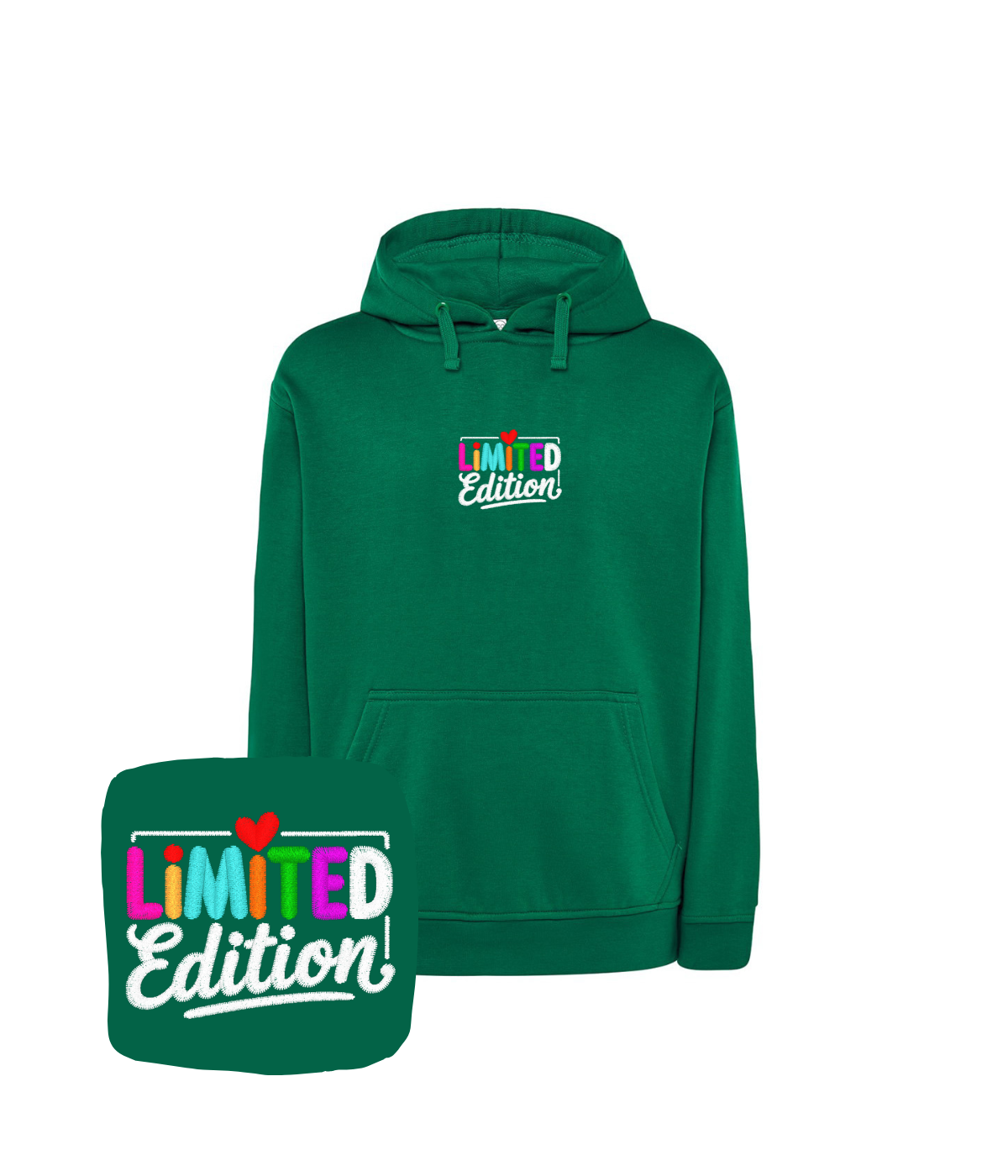 Bluza z haftem napisu Limited Edition – bluza napis limited edition polska marka, krajowa produkcja