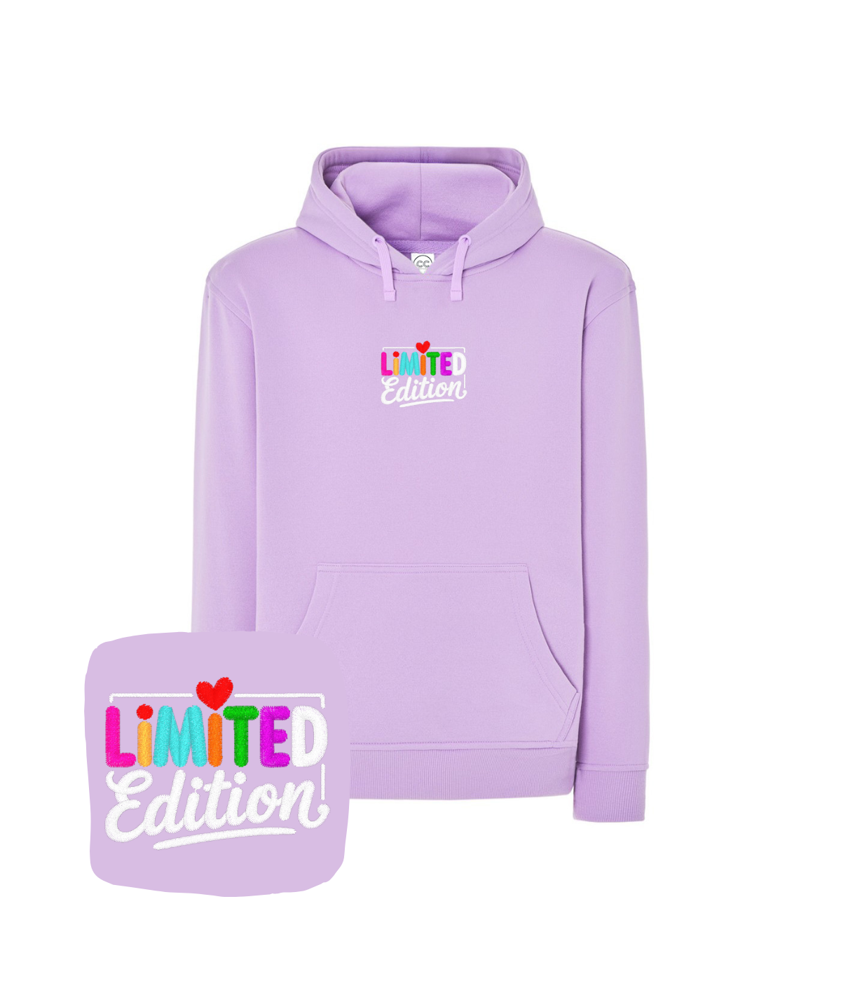 Bluza z haftem napisu Limited Edition – bluza reklamowa z haftem napis limited edition, od 1 sztuki