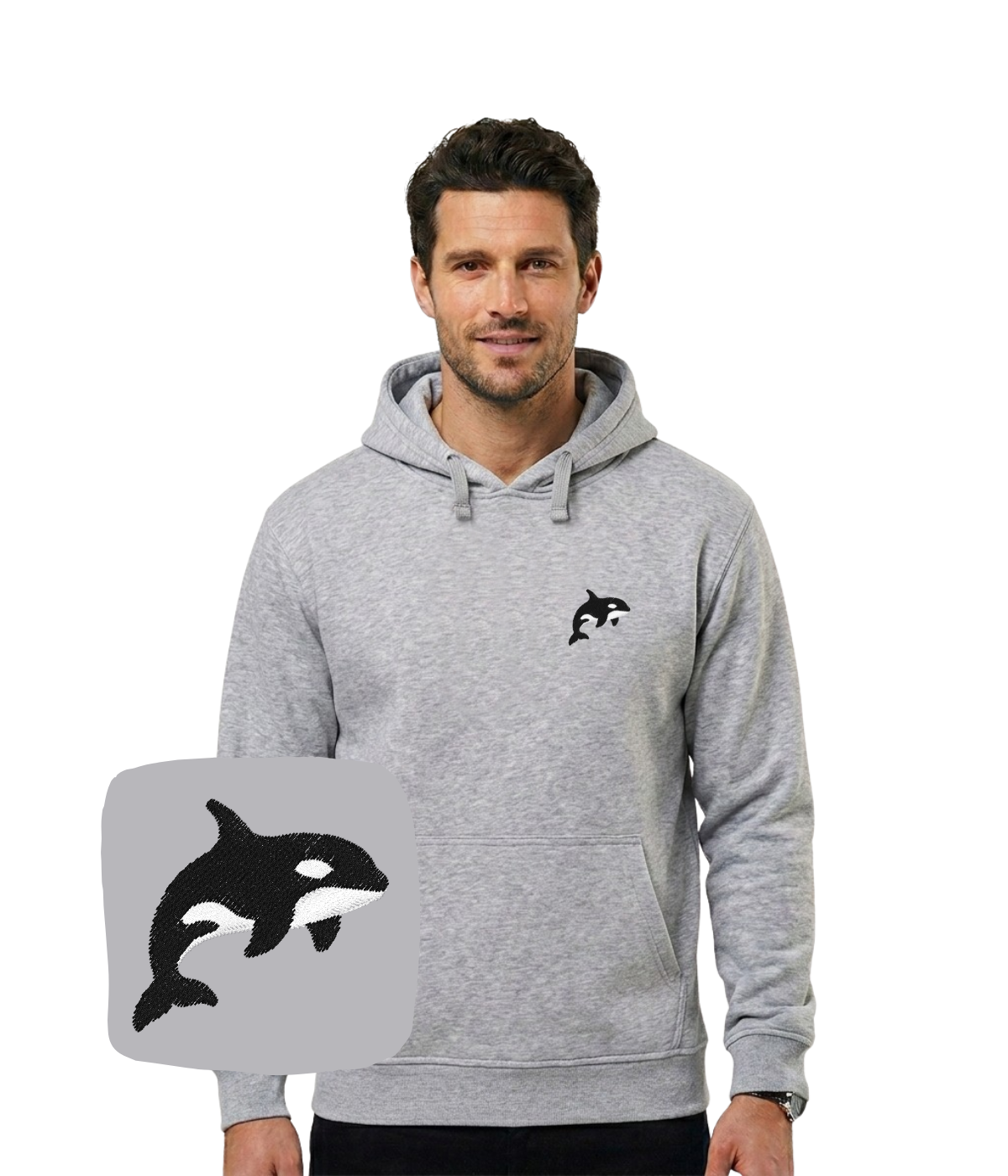 Bluza z haftem orki – bluza orka unisex, dla każdego